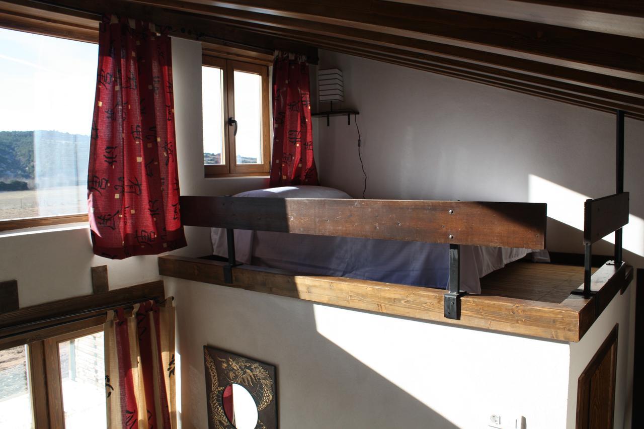 Hotel Albergue Bioclimatico Sabinares Del Arlanza Puentedura 객실 사진